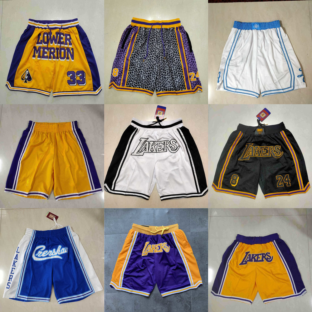 Los Angeles''Lakers''men Throwback Basketball Shorts pocket purple yellow, Color
Los Angeles''Lakers''men Throwback Basketball Shorts pocket purple yellow, Color