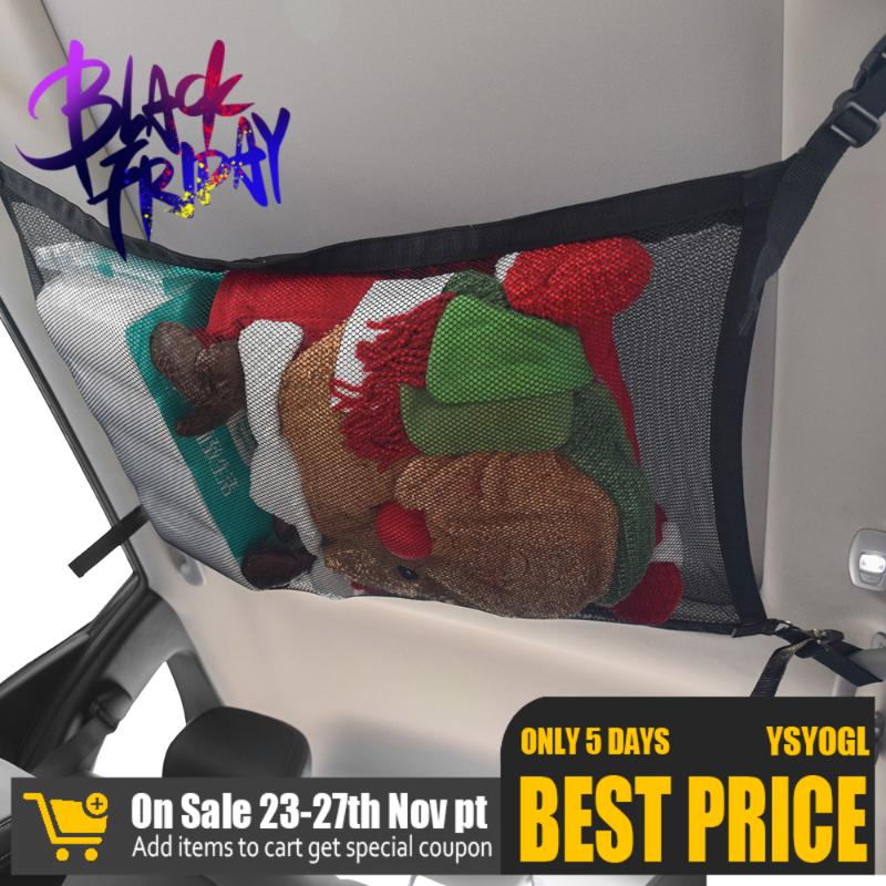 Car Organizer Roof Interior Cargo Net Bag With Zipper Trunk Storage Ceiling Simple Mesh For Pocket-Universal
Car Organizer Roof Interior Cargo Net Bag With Zipper Trunk Storage Ceiling Simple Mesh For Pocket-Universal
