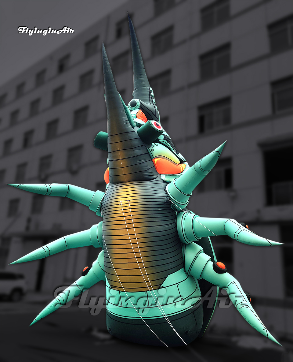 Large Inflatable Mechanical Beetle Concert Background Animal Mascot Blow Up Insect Model For Park Decoration