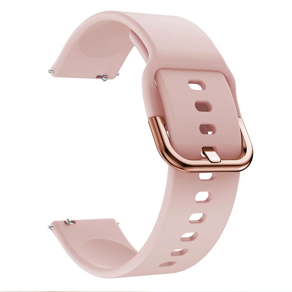 Silicone Bracelet Straps for Samsung Galaxy Watch Active 2 Sport Smart Watches Band 22mm 20mm Replacements Bands