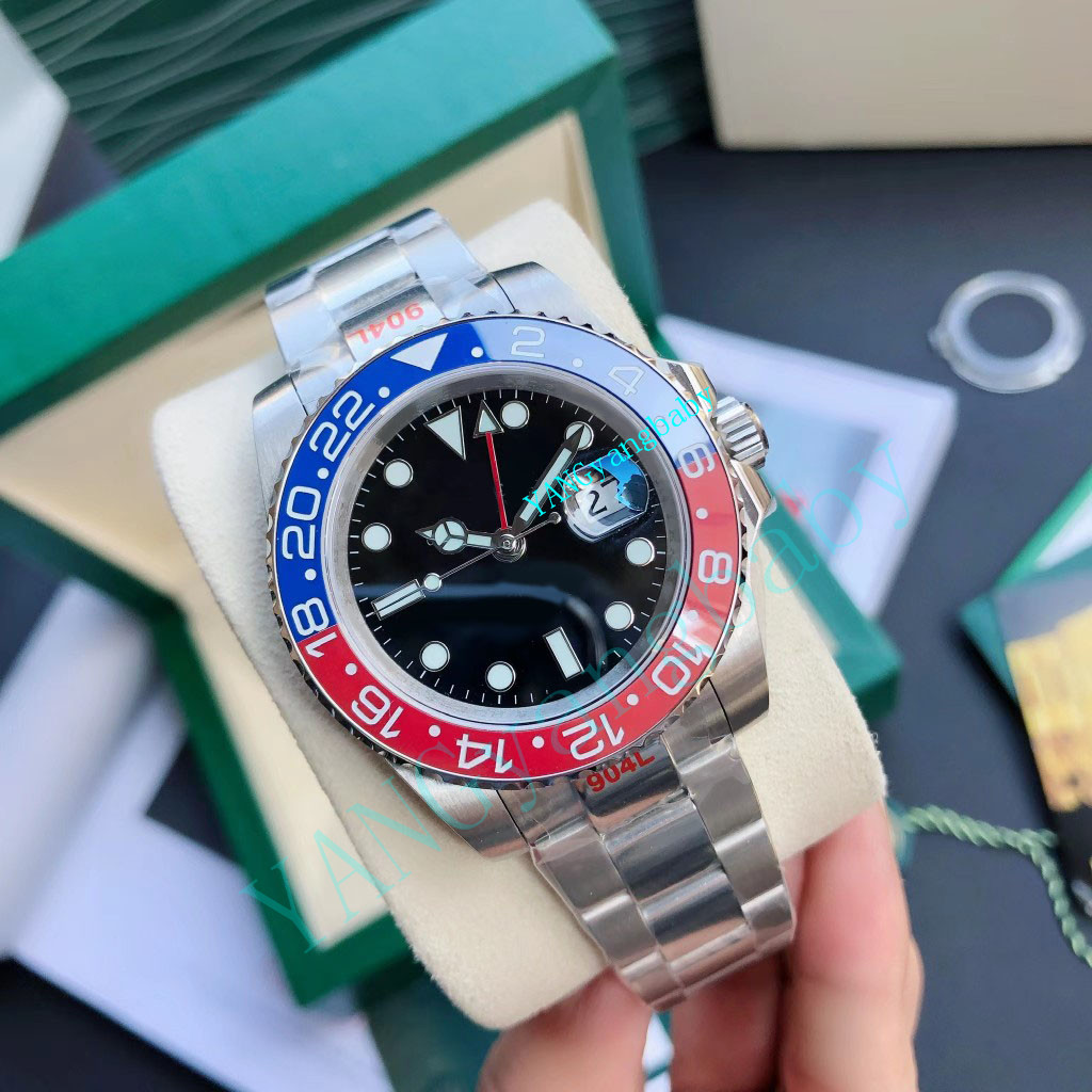 Fashion waterproof watches A brand-new V5 BQ GMT Work Pepsi Blue Dial Mechanical Japan Automatic Men's Watch 904 Steel Swimming Wristwatch Original buckle 14 style
Fashion waterproof watches A brand-new V5 BQ GMT Work Pepsi Blue Dial Mechanical Japan Automatic Men's Watch 904 Steel Swimming Wristwatch Original buckle 14 style