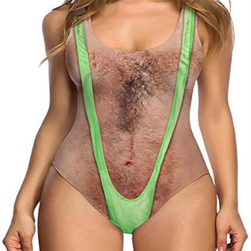 Women Swimwear Funny Borat Printed One Piece Swimsuit Women Sexy Chest Hair Bathing Suit Summer Swimwear Joke Bather Novelty B257n204j, G1
Women Swimwear Funny Borat Printed One Piece Swimsuit Women Sexy Chest Hair Bathing Suit Summer Swimwear Joke Bather Novelty B257n204j, G1