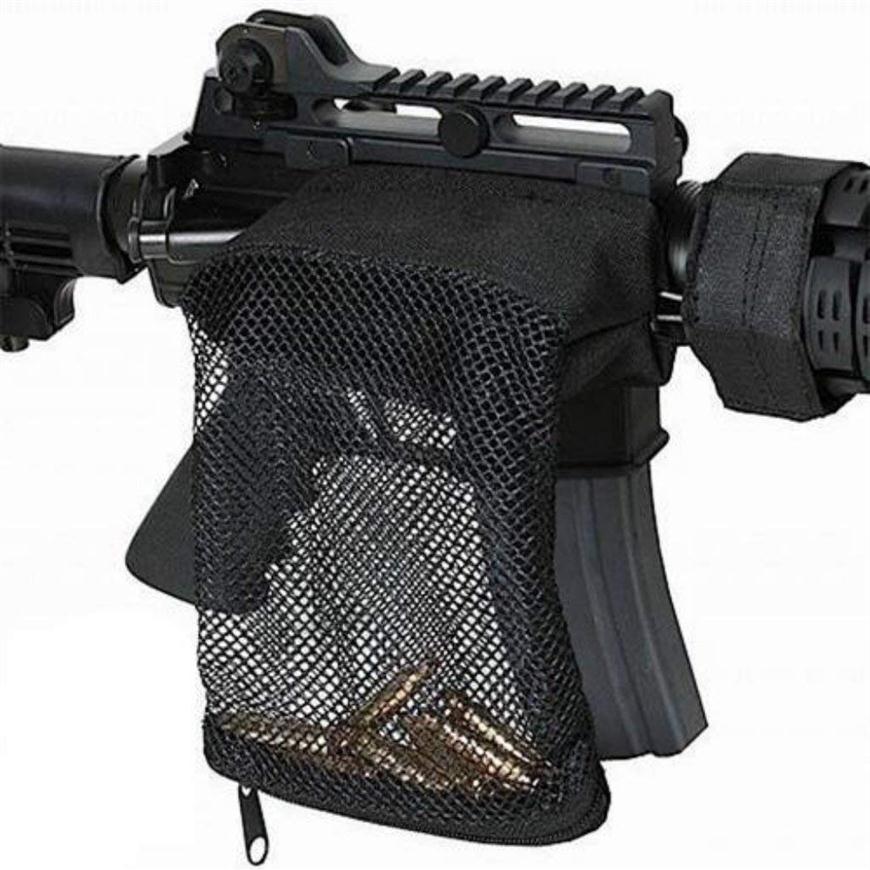 Tactical Hunting Brass Catcher Nylon Mesh Shell Collector Net bag with Zipp295g, Black
Tactical Hunting Brass Catcher Nylon Mesh Shell Collector Net bag with Zipp295g, Black