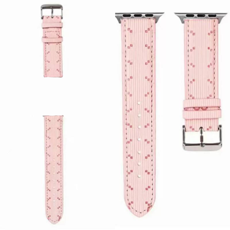 fashion G designer luxury letter watchbands Strap for apple 42mm 38mm 40mm 44mm 45mm iwatch 2 3 4 5 watch bands Leather Bracelet Stripes watchband
fashion G designer luxury letter watchbands Strap for apple 42mm 38mm 40mm 44mm 45mm iwatch 2 3 4 5 watch bands Leather Bracelet Stripes watchband