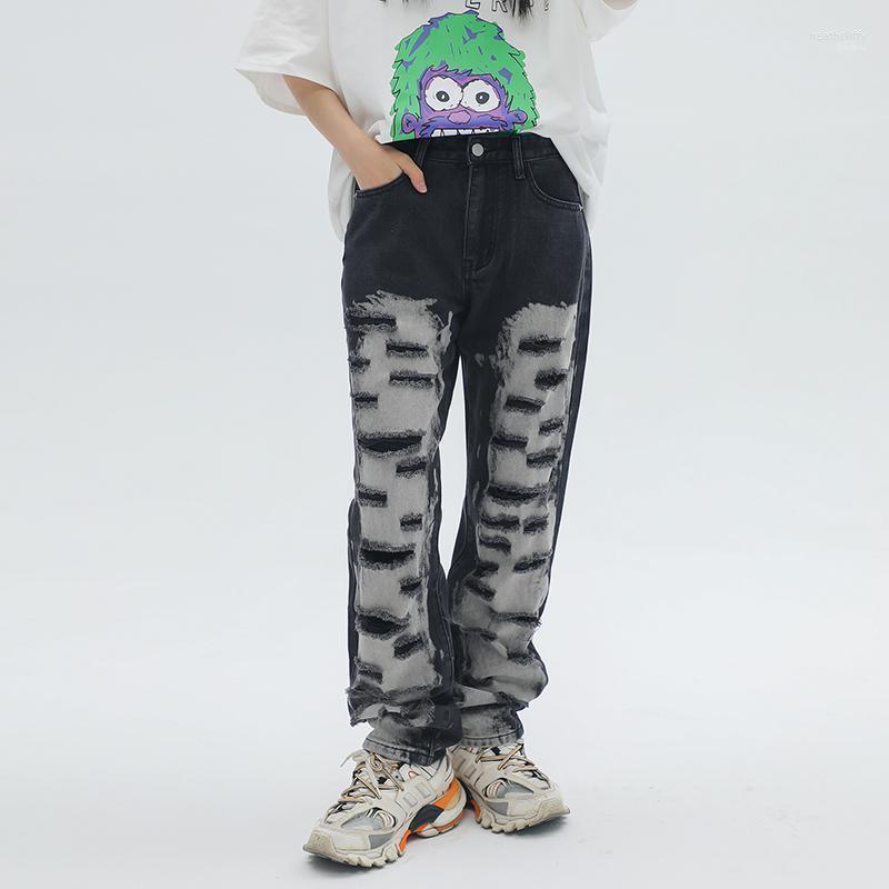 Men's Jeans Grinding Hole Tie-dye Layered Casual Men Distressed Retro Ripped Hip Hop Patchwork Denim Trousers Baggy Pants 2022Men's Heat22, Black
Men's Jeans Grinding Hole Tie-dye Layered Casual Men Distressed Retro Ripped Hip Hop Patchwork Denim Trousers Baggy Pants 2022Men's Heat22, Black