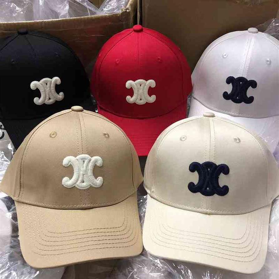 Designer Ball Caps Celins high quality 22 spring summer Triomphe letter baseball cap women's trend embroidery versatile duck 263I, Red
Designer Ball Caps Celins high quality 22 spring summer Triomphe letter baseball cap women's trend embroidery versatile duck 263I, Red