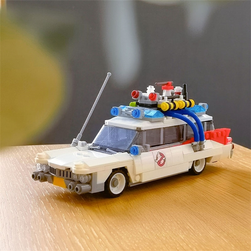 Technical City Ghostbustered Ecto1 Model Building Blocks MOC Movie Vehicle Bricks DIY Eon Toys For Children 220701
Technical City Ghostbustered Ecto1 Model Building Blocks MOC Movie Vehicle Bricks DIY Eon Toys For Children 220701