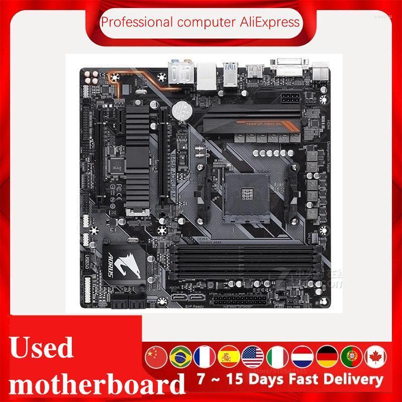 Motherboards For Gigabyte GA B450 AORUS M Motherboard Socket AM4 DDR4 AMD B450M Original Desktop Used MainboardMotherboards
Motherboards For Gigabyte GA B450 AORUS M Motherboard Socket AM4 DDR4 AMD B450M Original Desktop Used MainboardMotherboards