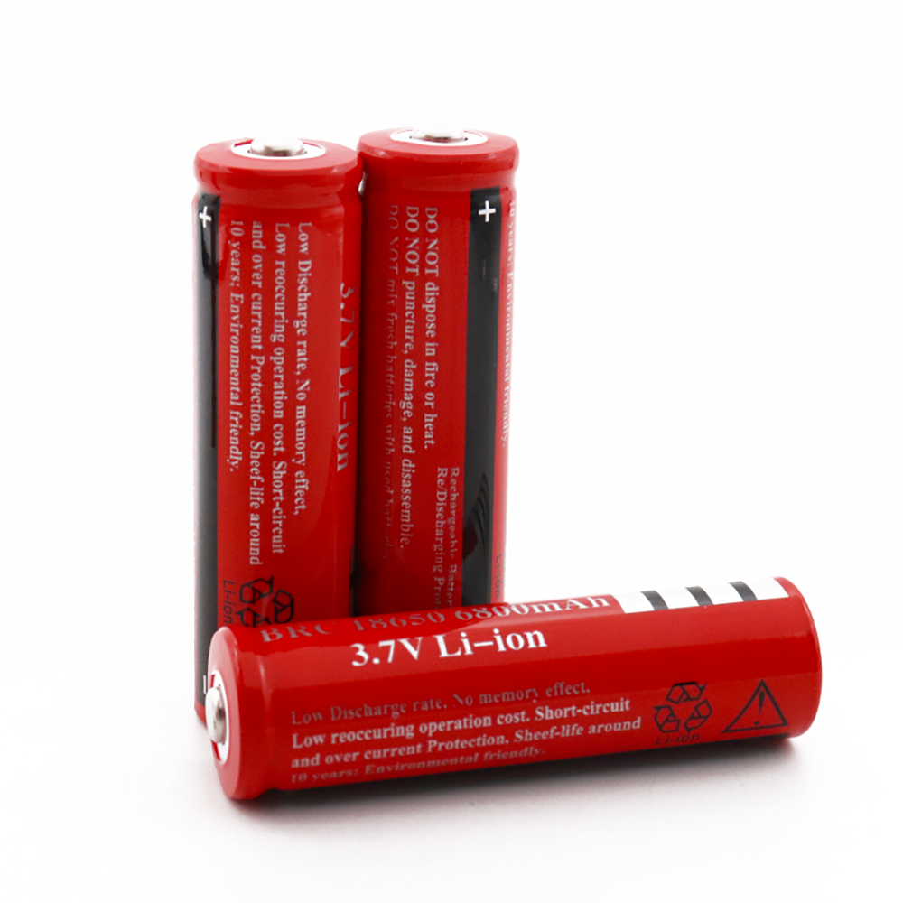 18650 4.1v 6800mah lithium rechargeable battery to gtl evrefire lantern batteries
