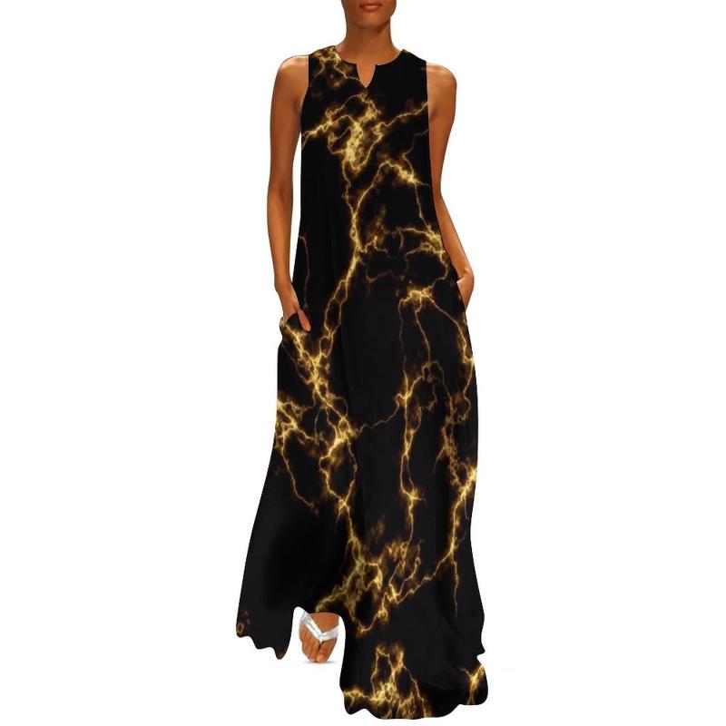 Casual Dresses Elegant Golden Marble Dress Spring Cool Black Gold Gorgeous Marbles Street Style Bohemia Long Women Kawaii Maxi DressCasual, Style-3
Casual Dresses Elegant Golden Marble Dress Spring Cool Black Gold Gorgeous Marbles Street Style Bohemia Long Women Kawaii Maxi DressCasual, Style-3