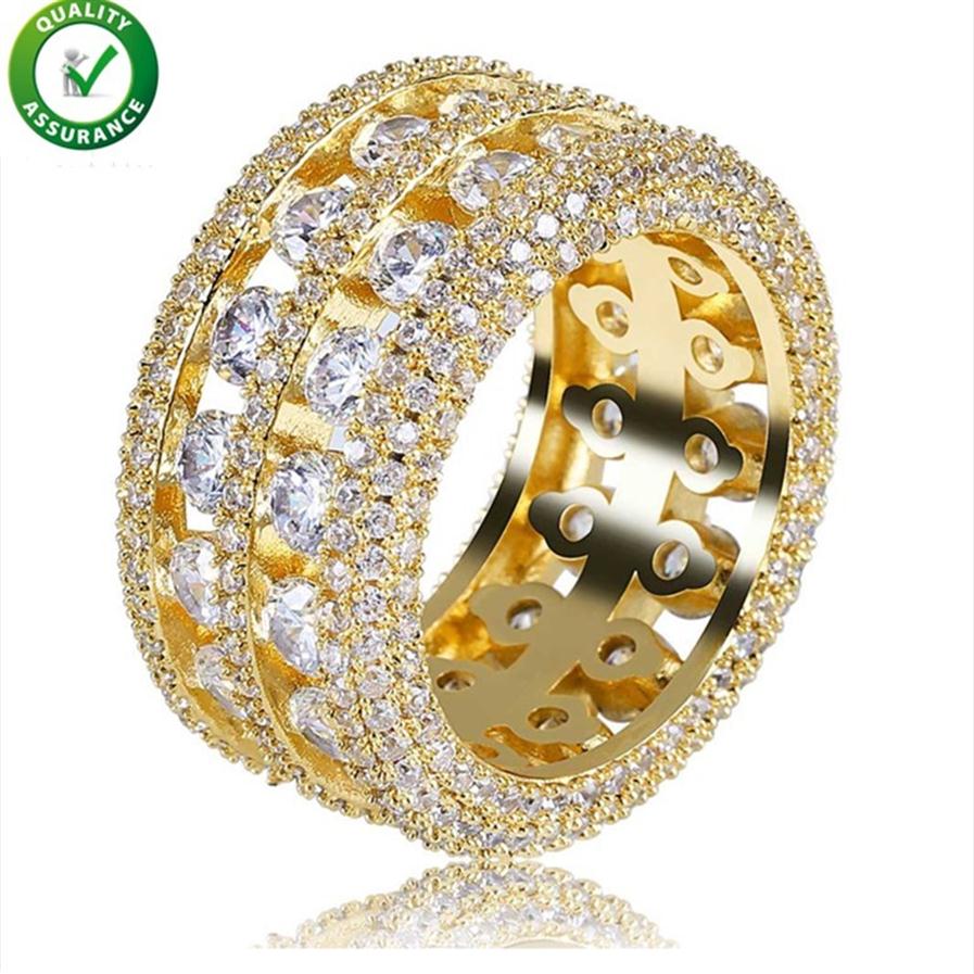 Mens Gold Rings Luxury Designer Hip Hop Jewelry Iced Out Diamond Ring for Men Engagement Wedding Love Finger Ring Brands Champions256A
Mens Gold Rings Luxury Designer Hip Hop Jewelry Iced Out Diamond Ring for Men Engagement Wedding Love Finger Ring Brands Champions256A
