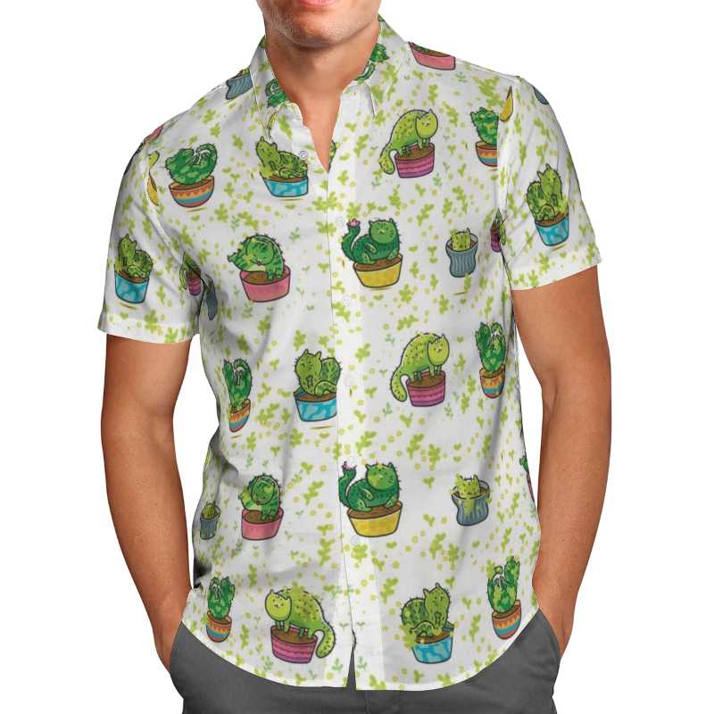 Men's Casual Shirts Anime Cat 3D Print Beach Hawaiian 2022 Summer Shirt Short Sleeve Streetwear Oversized 5XL Camisa Social Chemise Homme-11, White;black
Men's Casual Shirts Anime Cat 3D Print Beach Hawaiian 2022 Summer Shirt Short Sleeve Streetwear Oversized 5XL Camisa Social Chemise Homme-11, White;black