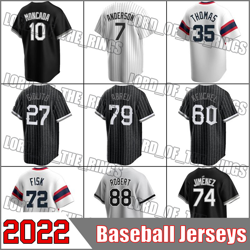 7 Tim Anderson Eloy Jimenez Jersey Baseball Chicago Southside City Connect Luis Robert Jose Abreu Jerseys Frank Thomas Keuchel Lucas Giolito Yermin Mercedes Vaughn, Man custom jersey (bw)
7 Tim Anderson Eloy Jimenez Jersey Baseball Chicago Southside City Connect Luis Robert Jose Abreu Jerseys Frank Thomas Keuchel Lucas Giolito Yermin Mercedes Vaughn, Man custom jersey (bw)