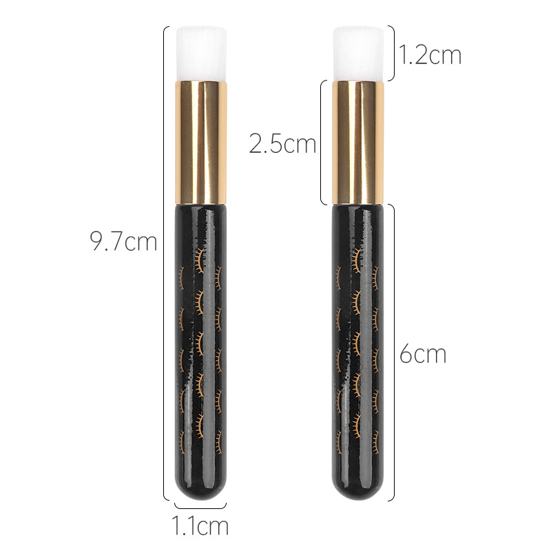 10 Eyelash Cleaning Brush lash extension Shampoo Applicator Eyebrow Nose Wash Bottle Skin Care Makeup Tool clean Supplies 220722