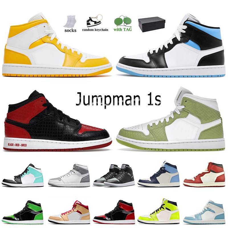 With Box Designer Sneakers Jumpman 1 Basketball Shoes 1s Patent Bred Text Green Python University Gold Blue Chicago Reimagined High OG Stealth Women Mens Trainers, 13 mid digital pink 36-46
With Box Designer Sneakers Jumpman 1 Basketball Shoes 1s Patent Bred Text Green Python University Gold Blue Chicago Reimagined High OG Stealth Women Mens Trainers, 13 mid digital pink 36-46