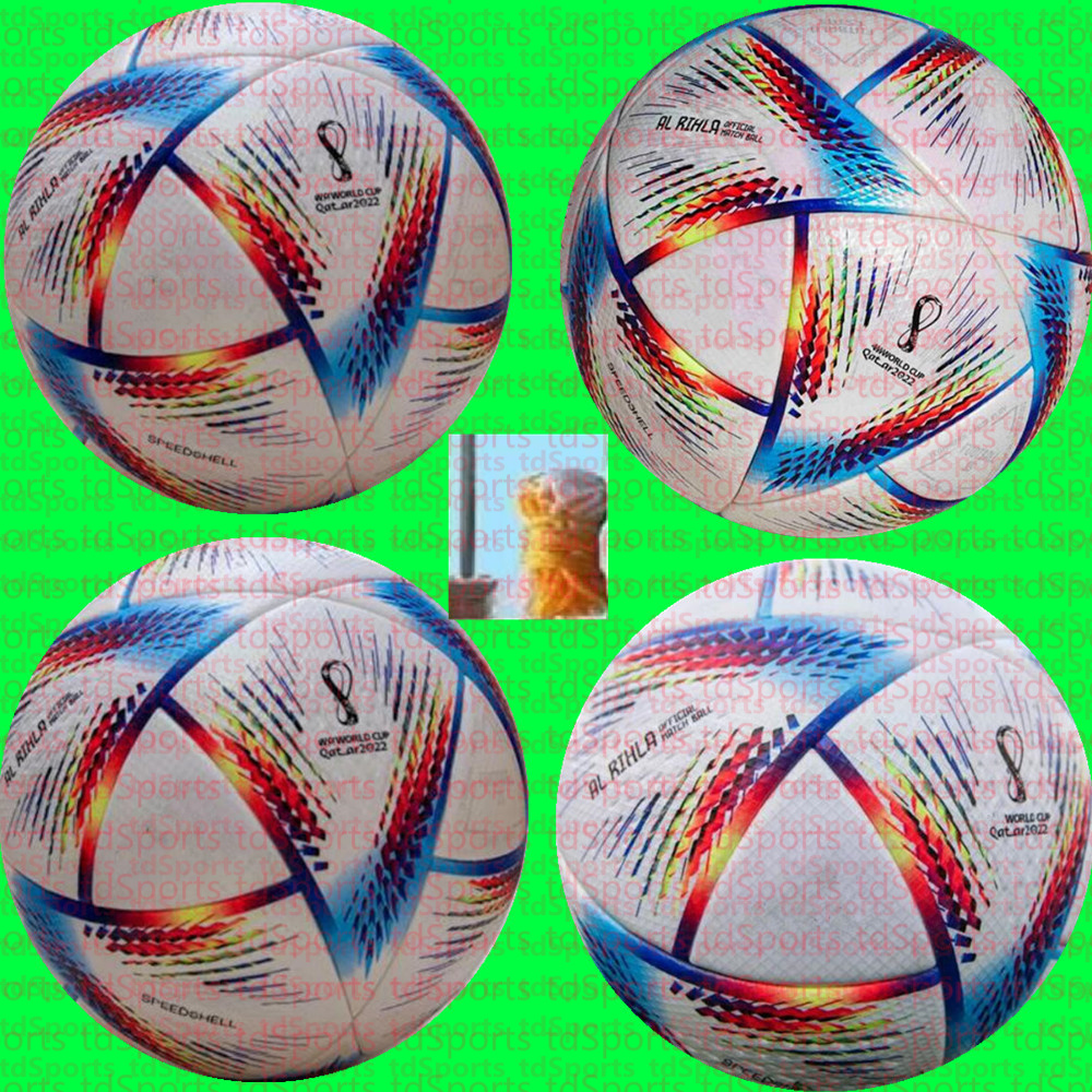 New Qatar top quality World Cup 2022 soccer Ball Size 5 high-grade nice match football Official Match (Ship the balls without air)
New Qatar top quality World Cup 2022 soccer Ball Size 5 high-grade nice match football Official Match (Ship the balls without air)