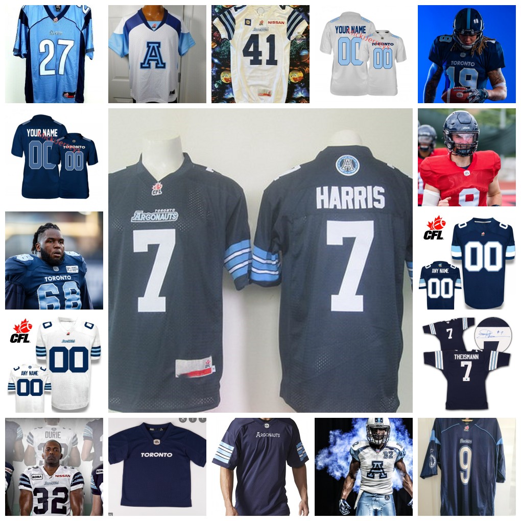 7 Trevor Harris Jerseys 15 Ricky Ray Jersey Custom CFL Toronto Argonauts Jersey 94 Kony Ealy 90 Fabion Foote 99 Dewayne Hendrix 93 Benoit Marion Eli Mencer Shawn Oakman