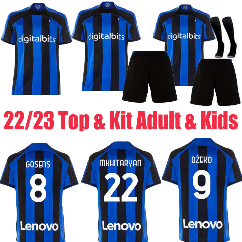 22 23 soccer jersey 22 23 Inter BARELLA VIDAL LAUTARO ERIKSEN ALEXIS DZEKO CORREA football shirt 2022 2023 Milan Home Away Third men Top Kit Mens Adult kids kit, Home with patch 2
22 23 soccer jersey 22 23 Inter BARELLA VIDAL LAUTARO ERIKSEN ALEXIS DZEKO CORREA football shirt 2022 2023 Milan Home Away Third men Top Kit Mens Adult kids kit, Home with patch 2