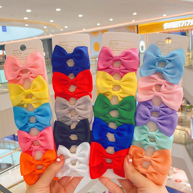 Hair Accessories 2/10Pcs/set Children Cute Grosgrain Ribbon Bows Ornament Clips Baby Girls Colorful Hairpins Kids Sweet, Y-3 pcs
Hair Accessories 2/10Pcs/set Children Cute Grosgrain Ribbon Bows Ornament Clips Baby Girls Colorful Hairpins Kids Sweet, Y-3 pcs