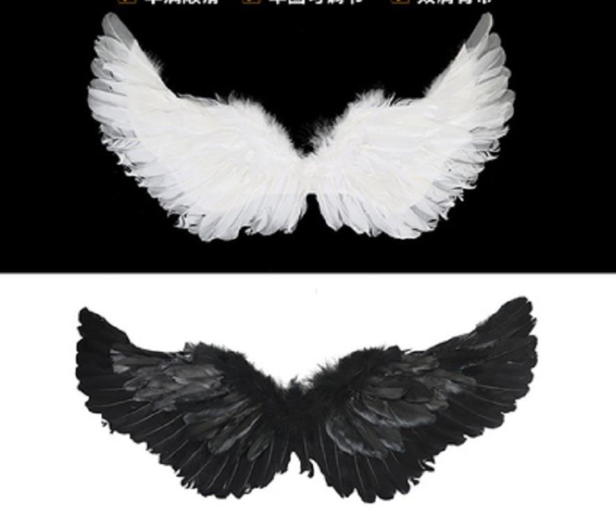 Angel Wing Feather Fairy Wingsare Swallow Design Party Decoration Halloween Christmas Masquerade Carnival Cos Costumes Props Black White
Angel Wing Feather Fairy Wingsare Swallow Design Party Decoration Halloween Christmas Masquerade Carnival Cos Costumes Props Black White
