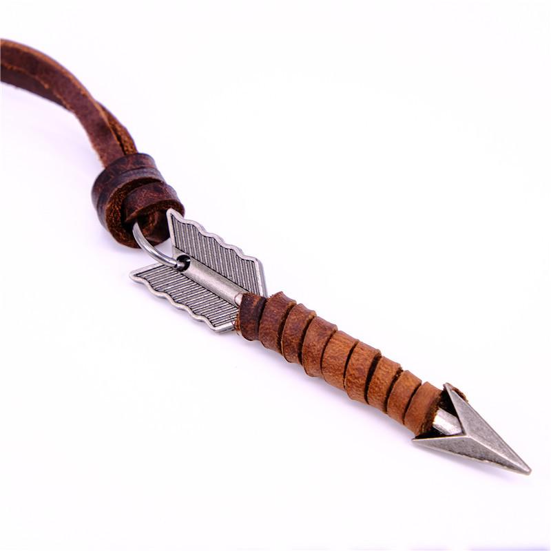Pendant Necklaces Vintage Leather Collier Black Brown Arrow Punk & Pendants Body Choker Chain Men Women Necklace Jewelry Gift
Pendant Necklaces Vintage Leather Collier Black Brown Arrow Punk & Pendants Body Choker Chain Men Women Necklace Jewelry Gift