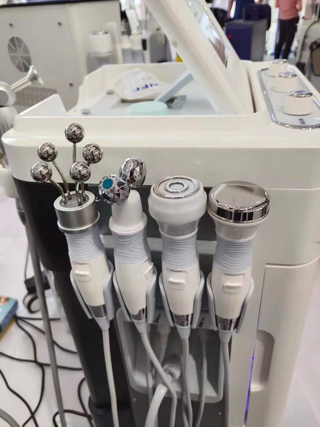 Plasma skin lift microdermabrasion machine ultrasonic skin scrubber hot/cold face equipment