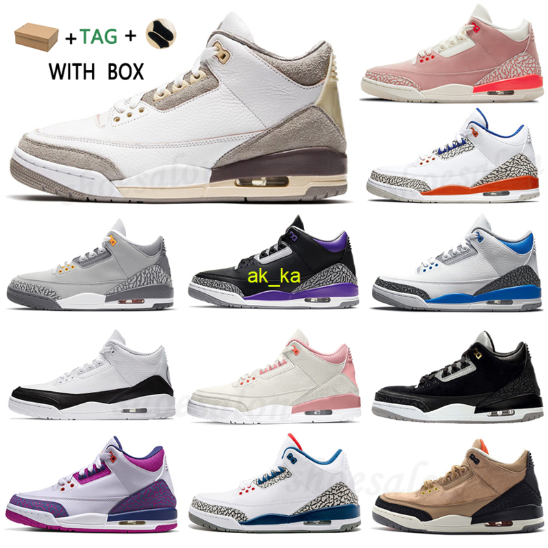 2021 Men 3 Jumpman Basketball Shoes Georgetown 3s shoe rust pink Laser Orange Rusty Knicks Trainers for Mens Fragment Rivals Retro Denim, 10
2021 Men 3 Jumpman Basketball Shoes Georgetown 3s shoe rust pink Laser Orange Rusty Knicks Trainers for Mens Fragment Rivals Retro Denim, 10