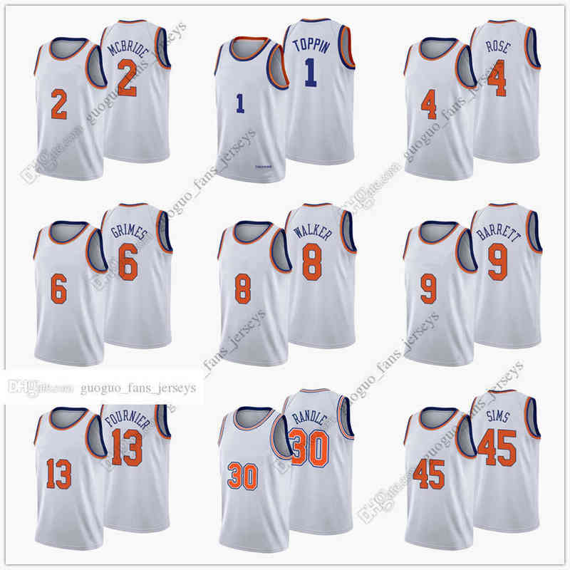 Custom Printed 2022 New City Basketball Jerseys 30 Randle 13 Fournier 4 Rose 8 Walker 9 Barrett 1 Toppin 6 Grimes 2 McBride 45 Sims White Hi
Custom Printed 2022 New City Basketball Jerseys 30 Randle 13 Fournier 4 Rose 8 Walker 9 Barrett 1 Toppin 6 Grimes 2 McBride 45 Sims White Hi