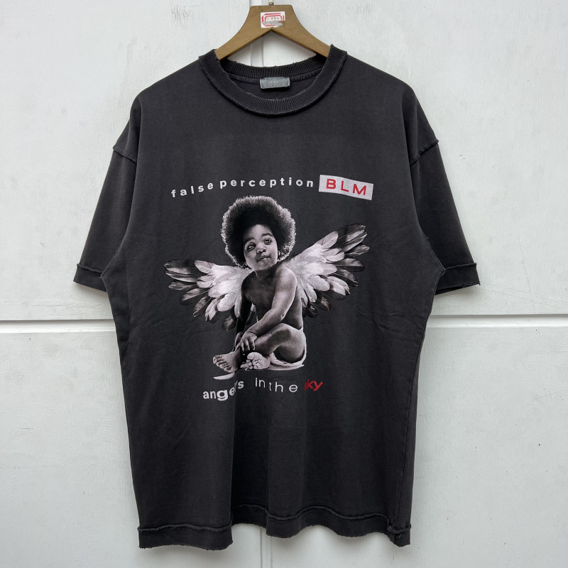 Vintage T shirt Washed Men Women High Quality Baby Angel Print Tee Oversize Tops Short Sleeve Real Pics, Beige
Vintage T shirt Washed Men Women High Quality Baby Angel Print Tee Oversize Tops Short Sleeve Real Pics, Beige