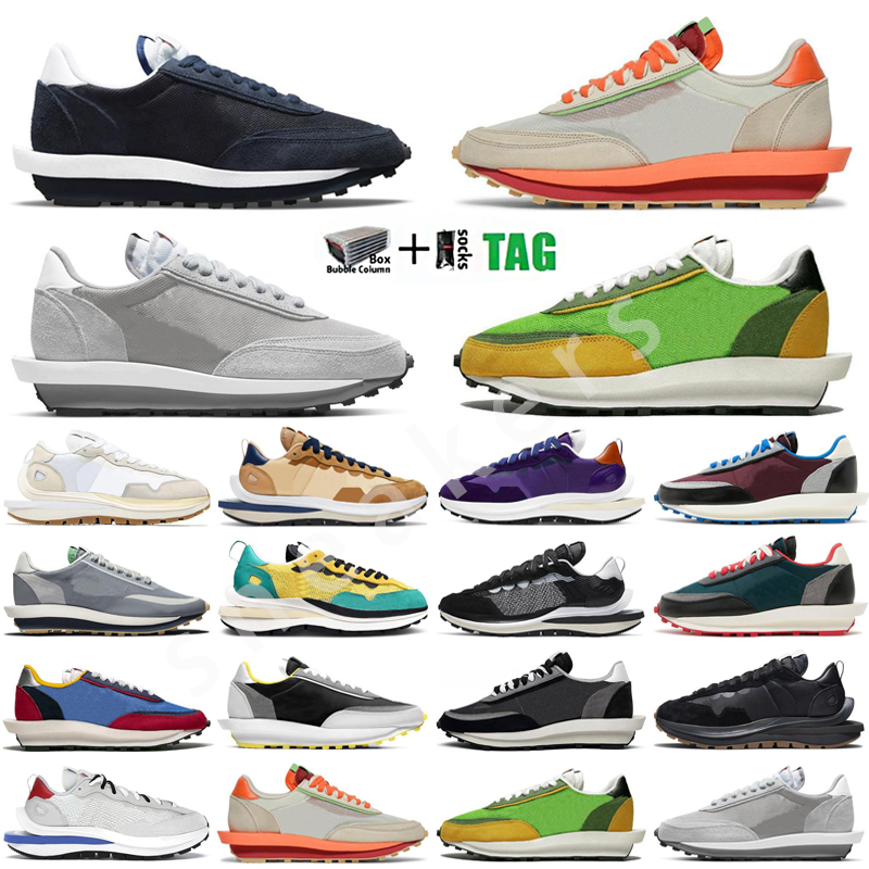 2022 sacais vaporwaffle running shoes men women ldv waffle Black White Sail Gum Sesame Tour Yellow Pine Green mens trainers outdoor sneakers size 36-46, Color 1
2022 sacais vaporwaffle running shoes men women ldv waffle Black White Sail Gum Sesame Tour Yellow Pine Green mens trainers outdoor sneakers size 36-46, Color 1