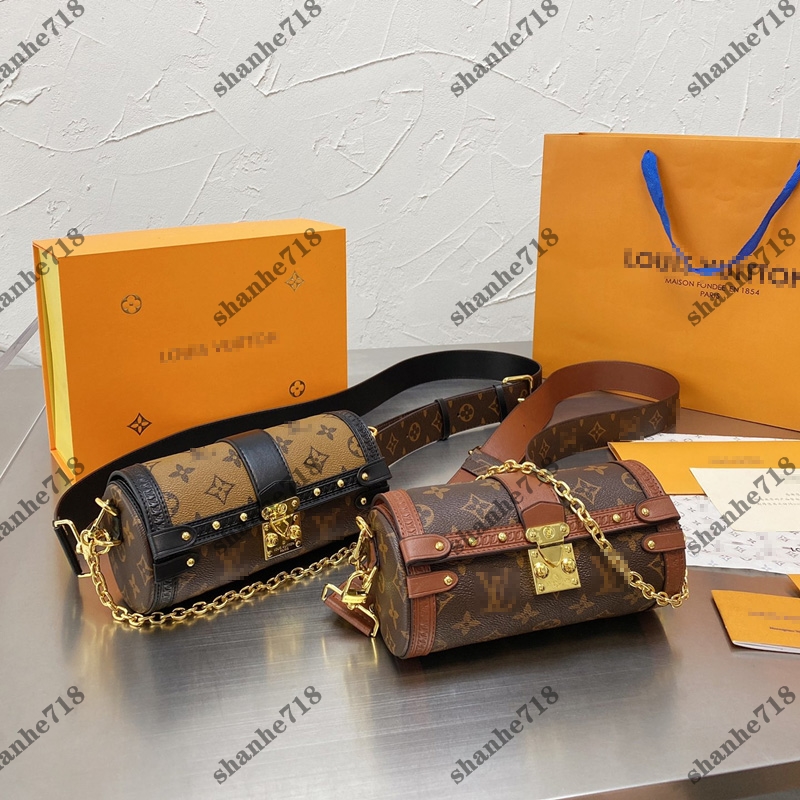 Top Quality Cowhide Emboss Papillon Trunk Women Shoulder Crossbody Bags Designer Luxury Handbags Vintage Lady Purse Women Messenger Bag, Bubble paper package
Top Quality Cowhide Emboss Papillon Trunk Women Shoulder Crossbody Bags Designer Luxury Handbags Vintage Lady Purse Women Messenger Bag, Bubble paper package
