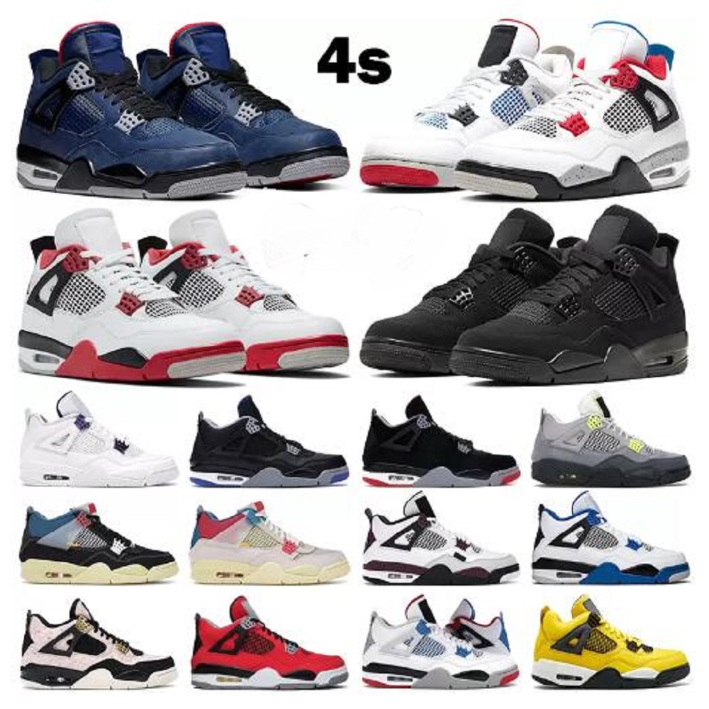 2022 men women 4s basketball shoes shoe Fire Red 4 Black Cat Pure Money Guava Ice Nostalgia Metallic Purple mens trainers Athletic sneakers, # 48
2022 men women 4s basketball shoes shoe Fire Red 4 Black Cat Pure Money Guava Ice Nostalgia Metallic Purple mens trainers Athletic sneakers, # 48