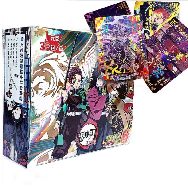 Demon Slayer Card TCG Game Cards Table Toys For Family Children Christmas Gift 220705
Demon Slayer Card TCG Game Cards Table Toys For Family Children Christmas Gift 220705