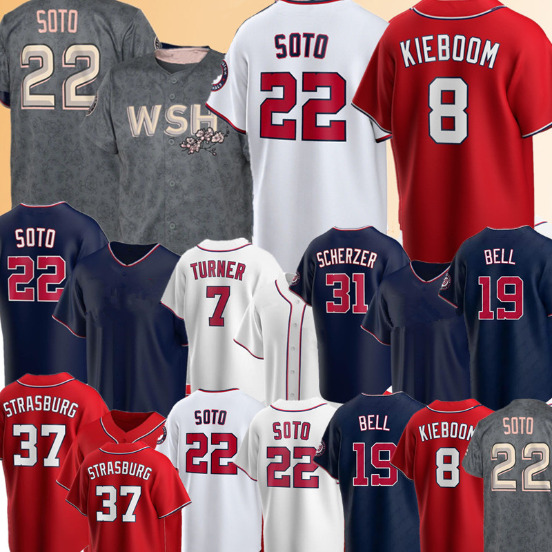22 Juan Soto 8 Carter Kieboom Jersey 19 Josh Bell 7 Trea Turner Max Scherzer Baseball Jerseys Chris Archer Anthony Rendon Stephen Strasburg Luis Garcia Víctor Robles, Men m-xxxl guoming
22 Juan Soto 8 Carter Kieboom Jersey 19 Josh Bell 7 Trea Turner Max Scherzer Baseball Jerseys Chris Archer Anthony Rendon Stephen Strasburg Luis Garcia Víctor Robles, Men m-xxxl guoming