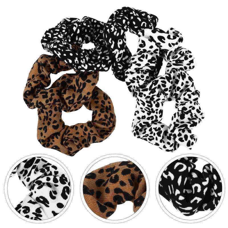 Bandanas 6pcs Leopard Hair Scrunchy Simple Elegant Holder Ornament Headdress Ropes Ties Accessories
Bandanas 6pcs Leopard Hair Scrunchy Simple Elegant Holder Ornament Headdress Ropes Ties Accessories