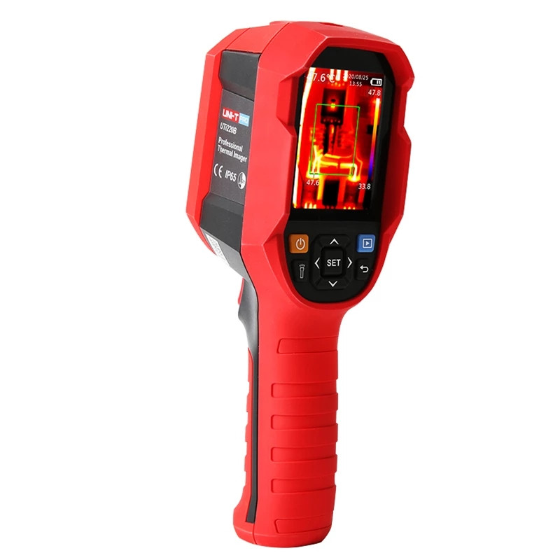 UNI-T Thermal Imager UTI220B Temperature Instruments 200X150 Pixels Infrared Camera Thermographic Camera IP65 Floor Heating Detector
UNI-T Thermal Imager UTI220B Temperature Instruments 200X150 Pixels Infrared Camera Thermographic Camera IP65 Floor Heating Detector
