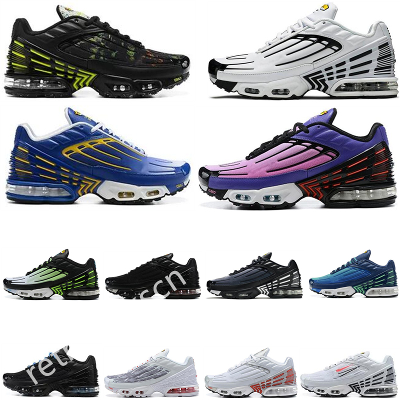 WITH BOX Designer Mens Tuned Plus 3 III Running Shoes Crater Laser Blue Void Triple Black White Purple Nebula Women Track Red Sneakers Vast Grey Obsidian Ghost Green Tr, #01
WITH BOX Designer Mens Tuned Plus 3 III Running Shoes Crater Laser Blue Void Triple Black White Purple Nebula Women Track Red Sneakers Vast Grey Obsidian Ghost Green Tr, #01
