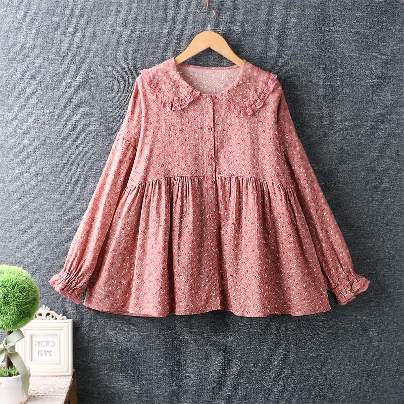 Women's Blouses & Shirts 2022 Spring Sweet Floral Top Women Long Sleeve Single Breasted Shirt Duobao 1229, No.1
Women's Blouses & Shirts 2022 Spring Sweet Floral Top Women Long Sleeve Single Breasted Shirt Duobao 1229, No.1