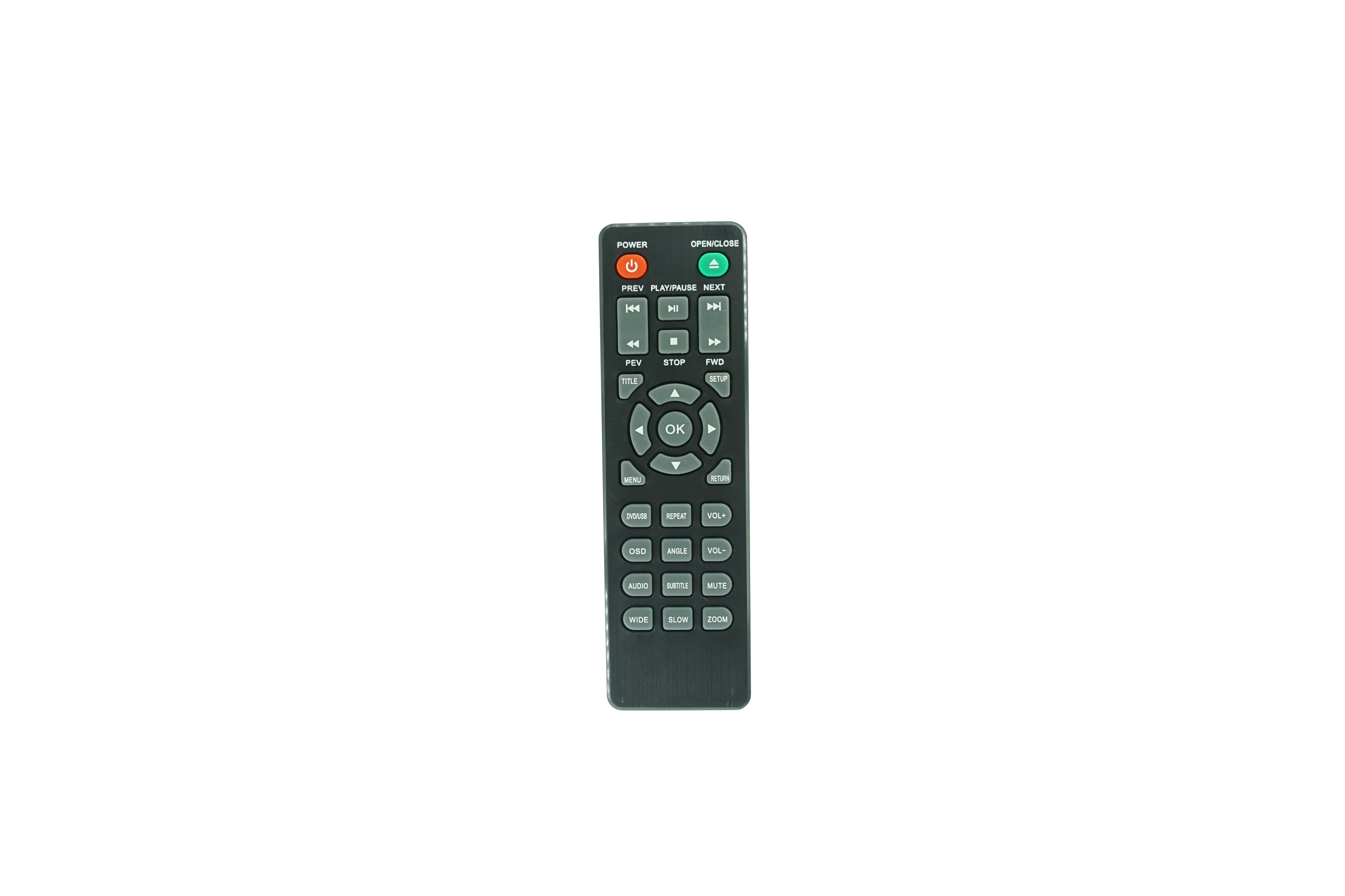 

Remote Control For Impecca DVHP9109 DVHP-9117 DVP-1017K Compact Swivel Screen Portable DVD Player