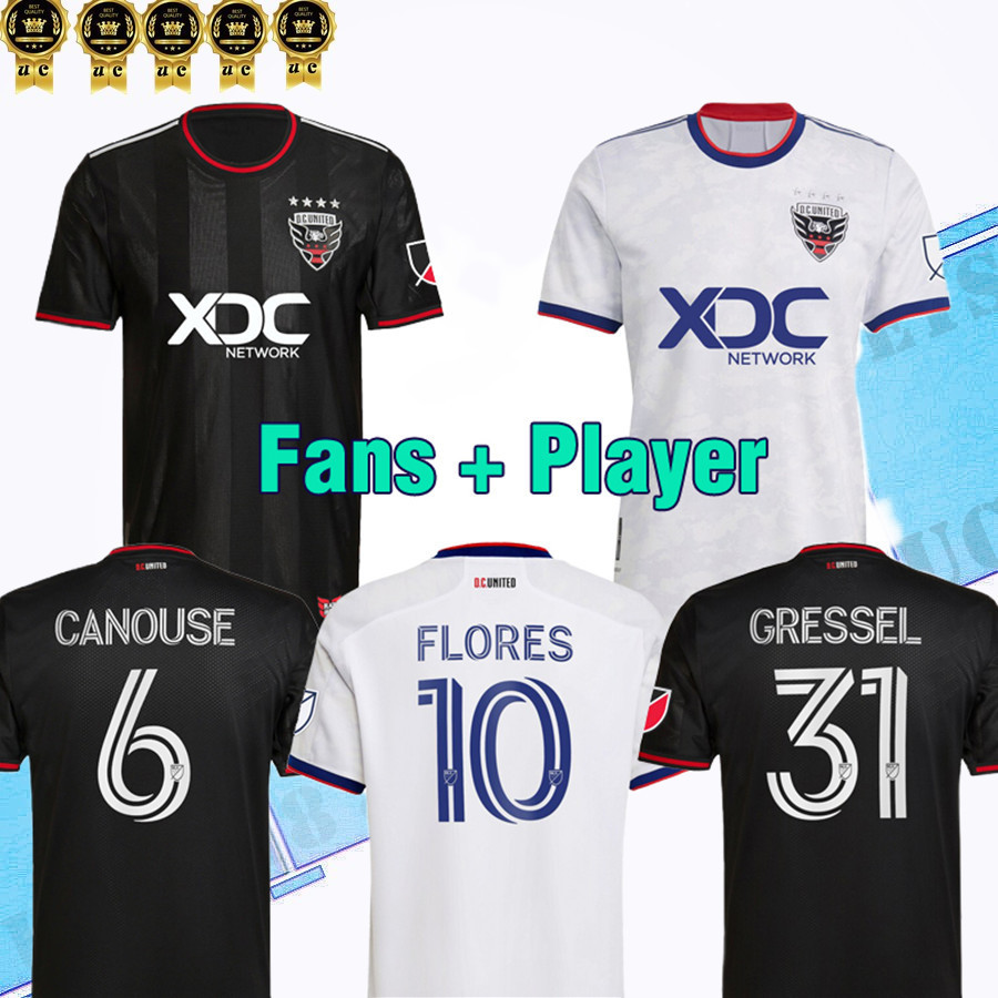 2022 mLS D.C. United FANS Player version Soccer Jersey 22 23 Home black FLORES ARRIOLA BIRNBAUM GRESSEL CANOUSE Football Shirts MAN uniform, Fan
2022 mLS D.C. United FANS Player version Soccer Jersey 22 23 Home black FLORES ARRIOLA BIRNBAUM GRESSEL CANOUSE Football Shirts MAN uniform, Fan