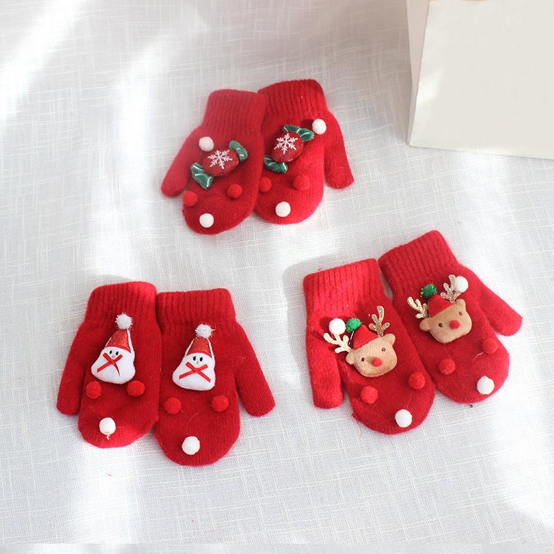 Five Fingers Gloves Winter Faux Fur Warm Knitted Merry Christmas Cartoon Santa Claus Snowmen Pattern For Adult Children Party Gifts
Five Fingers Gloves Winter Faux Fur Warm Knitted Merry Christmas Cartoon Santa Claus Snowmen Pattern For Adult Children Party Gifts