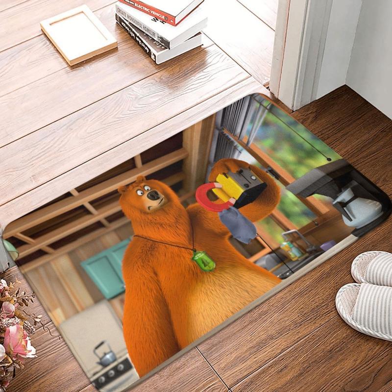 Carpets Grizzy And The Lemmings Doormat Rectangle Bathroom Living Room Floor Mat Balcony Rug Bear Anime Absorbent Bath, Light yellow
Carpets Grizzy And The Lemmings Doormat Rectangle Bathroom Living Room Floor Mat Balcony Rug Bear Anime Absorbent Bath, Light yellow
