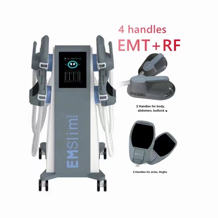 2022 4 Handle Neo Sculpt EMSliming RF EMS Muscle Sculpt Fat Reduce Manufacturer EMS Neo RF Body Sculpt Machine