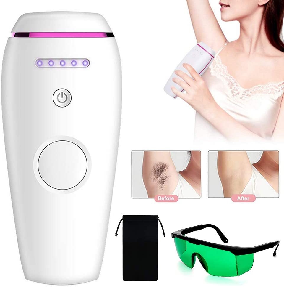 300000 Flashes New Hot Sell Laser Epilator Permanent IPL Photoepilator Hair Removal Painless Electric Epilator Machine Mini Type Quick and Effective f