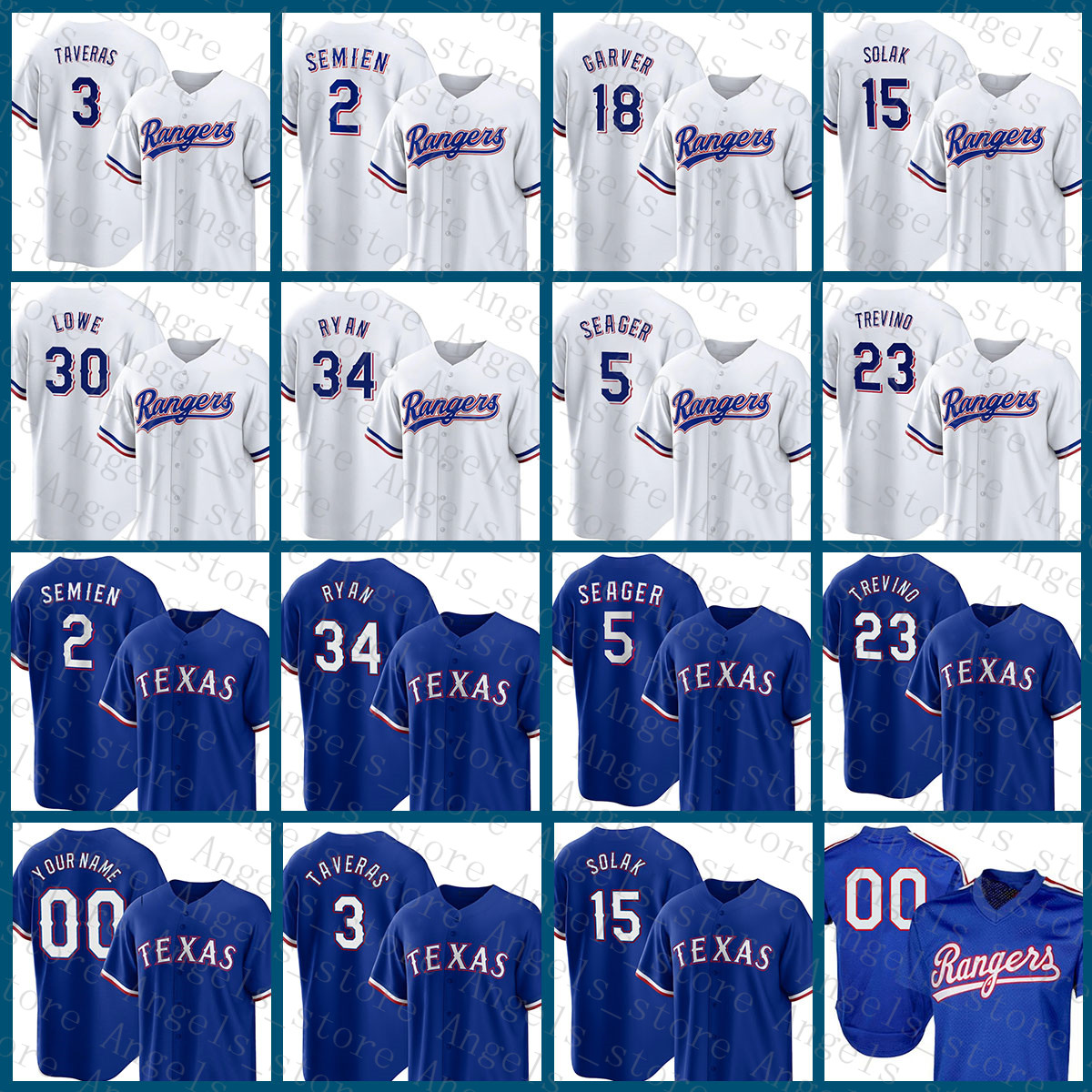 2022 New Texas Baseball Jersey Rangers 34 Nolan Ryan Corey Seager Marcus Semien Eli White Willie Calhoun Mitch Garver Jonah Heim Nathaniel Lowe Jose Trevino Taveras, Custom(youqibing
2022 New Texas Baseball Jersey Rangers 34 Nolan Ryan Corey Seager Marcus Semien Eli White Willie Calhoun Mitch Garver Jonah Heim Nathaniel Lowe Jose Trevino Taveras, Custom(youqibing