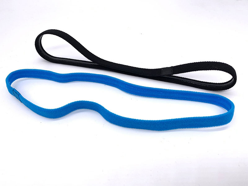 Rubber Anti Slip Thin Elastic Sports Headbands for Women Men Yoga Hair Band Softball Tennis Hair Rope Head Jewelry