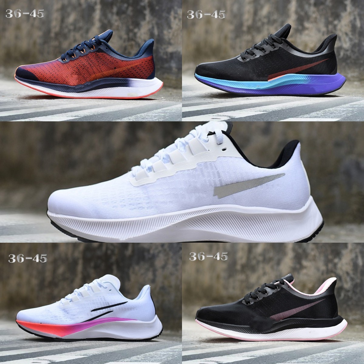 Designer ZOOM Pegasus 37 38 Running Shoes Blue Ribbon Royal Triple Black Nathan Bell Game Barely Rose White Metallic Silver Men Women Designer A001, Shua
Designer ZOOM Pegasus 37 38 Running Shoes Blue Ribbon Royal Triple Black Nathan Bell Game Barely Rose White Metallic Silver Men Women Designer A001, Shua