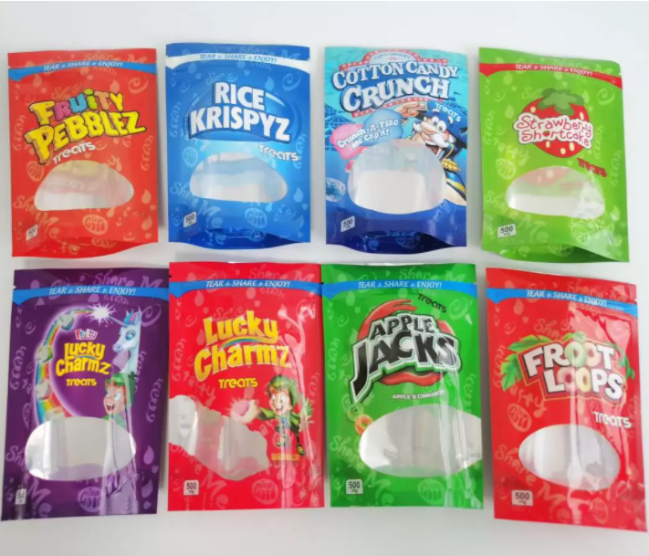 500MG Infused Cereal Treats Edibles Packaging Mylar Bags Froot Loopz Lucky Charmz Rice Krispyz Fruity Pebblez Apple Jackz dsf
500MG Infused Cereal Treats Edibles Packaging Mylar Bags Froot Loopz Lucky Charmz Rice Krispyz Fruity Pebblez Apple Jackz dsf