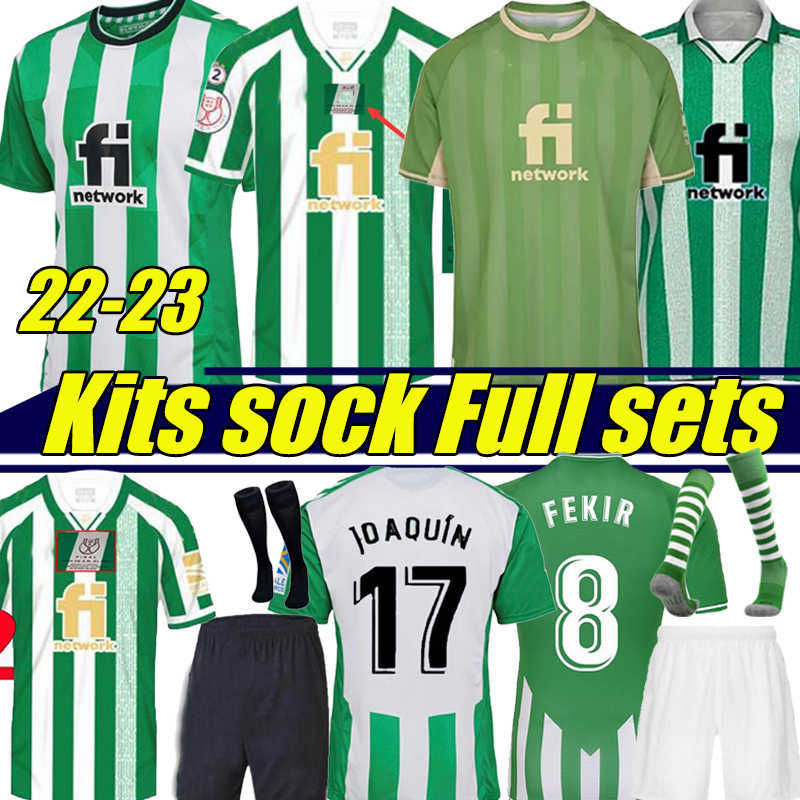 Copa del Rey champion 22/23 real Betis Soccer Jerseys SUSTAINABLE JOAQUIN B.Iglesias Loren Juanmi BARTRA TELLO A.GUARDADO Fekir 1995 96 97, Copa del rey kit+socks +3
Copa del Rey champion 22/23 real Betis Soccer Jerseys SUSTAINABLE JOAQUIN B.Iglesias Loren Juanmi BARTRA TELLO A.GUARDADO Fekir 1995 96 97, Copa del rey kit+socks +3