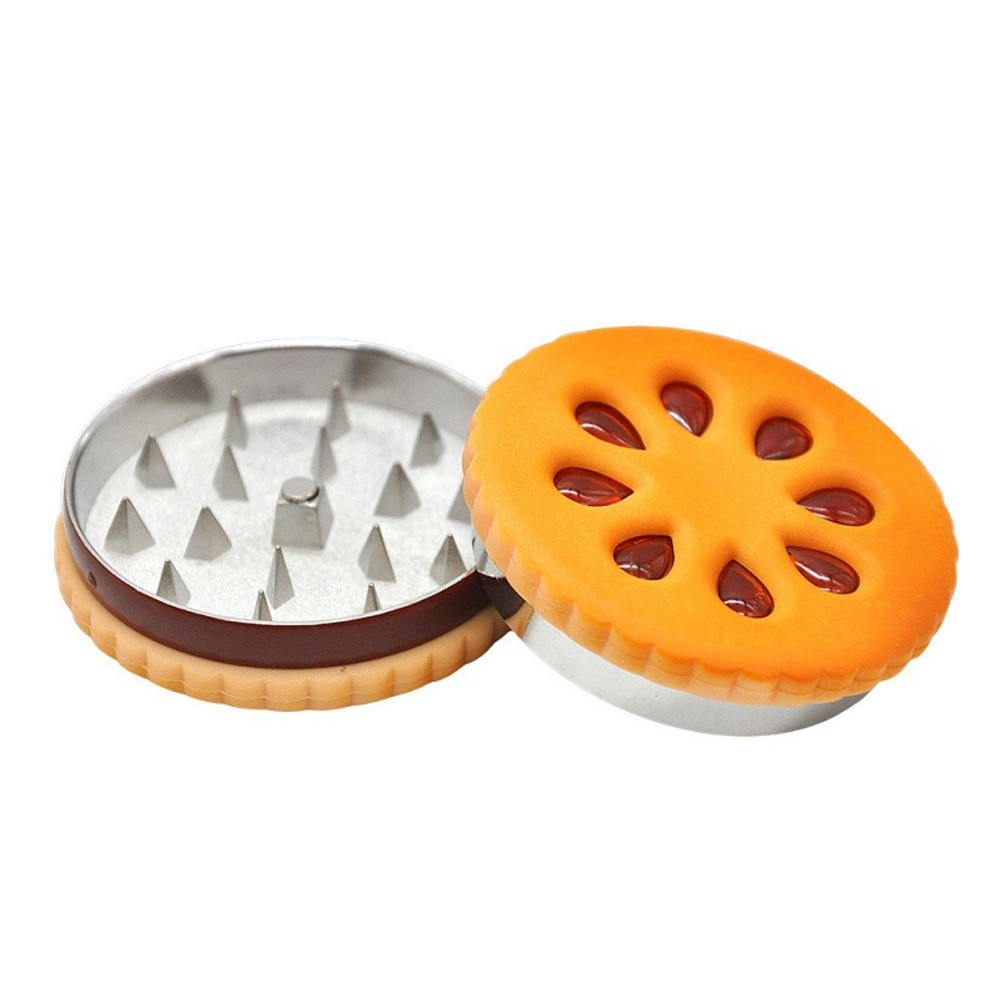 55mm biscuit herb grinder smoke accessory zinc alloy material 3 parts metal herb cigarette dry grinders
55mm biscuit herb grinder smoke accessory zinc alloy material 3 parts metal herb cigarette dry grinders
